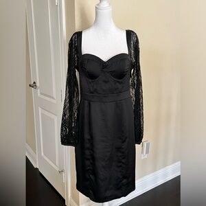 Guess Marciano black eternal love dress size 8
